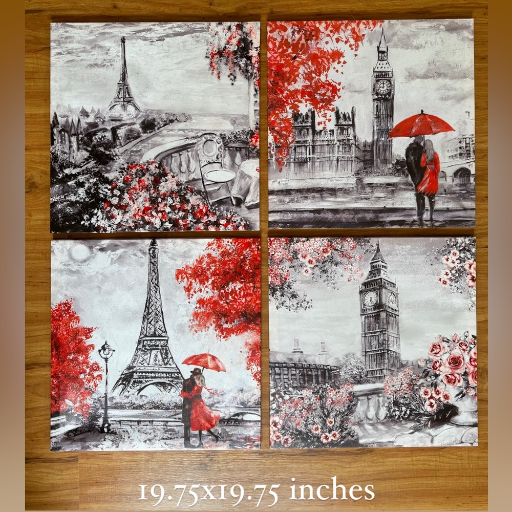 3 piece wall art